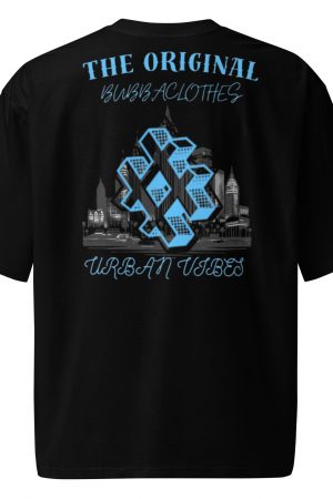 Camiseta oversize urbana BubbaClothes: estilo y calidad