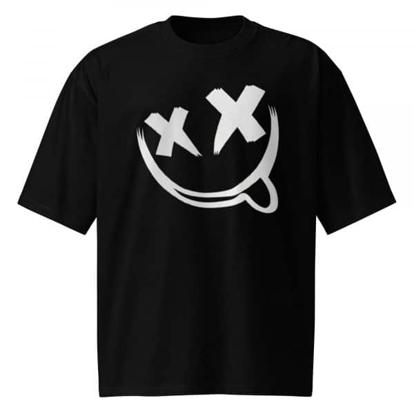 Camiseta Oversize "Smiley Muerto" – Edición Limitada Bubbaclothes