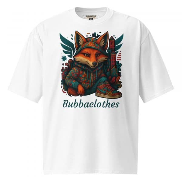 Bubbaclothes Camiseta Oversize "Calle y Fuego" – Estilo Urbano Streetwear Unisex